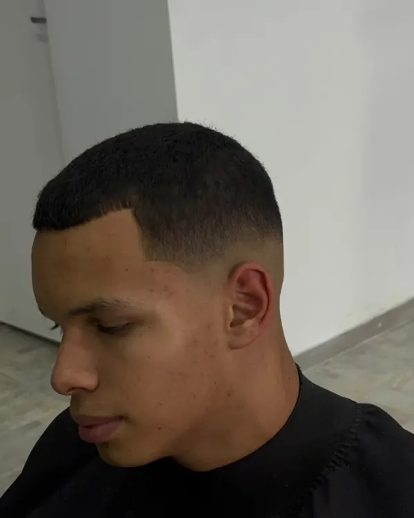 Corte masculino feito na Val Barbearia, foto 3