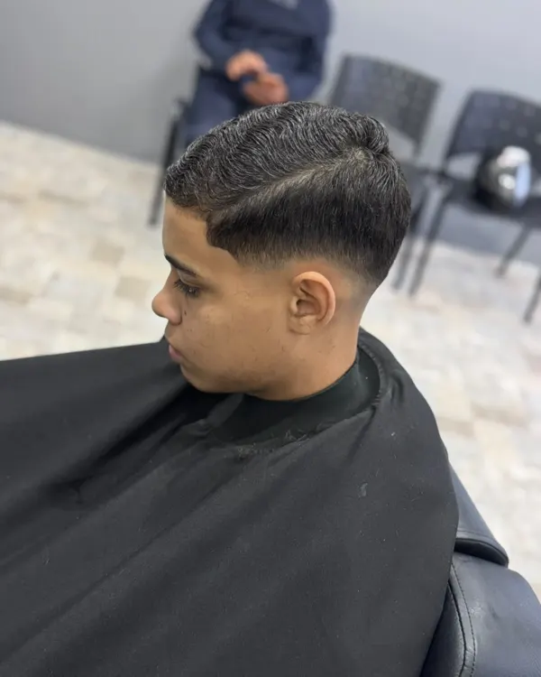 Corte masculino feito na Val Barbearia, foto 7